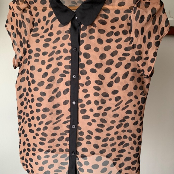 Cute Collared Button Up Print Top Bundle - Picture 13 of 17